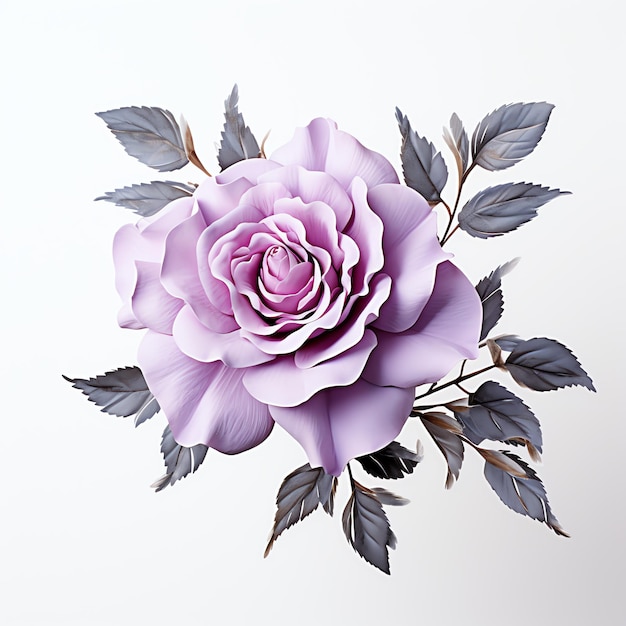 bouquet of pink roses Generate AI