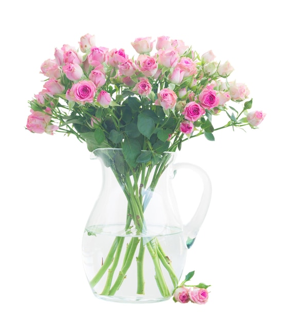 Bouquet of small pink roses