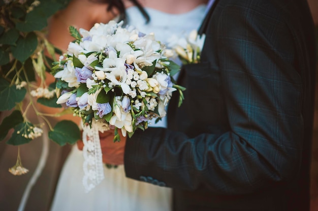 結婚式の花の花束