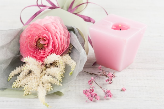 Bouquet with ranunculus