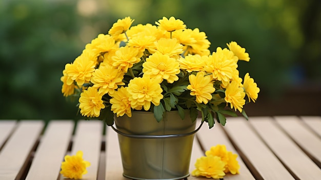 Bouquet of yellow flowers