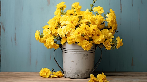 Bouquet of yellow flowers