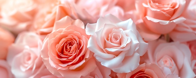 bouquets roses HD 8K wallpaper Stock Photographic Image