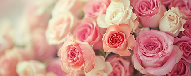 bouquets roses HD 8K wallpaper Stock Photographic Image