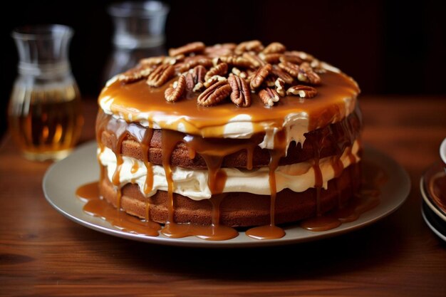 Bourbon Pecan Taart