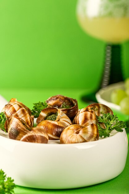 Bourgogne Escargot Snails with garlic herbs butter