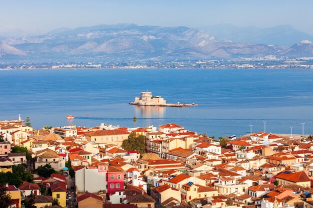 Bourtzi castle in Nafplio