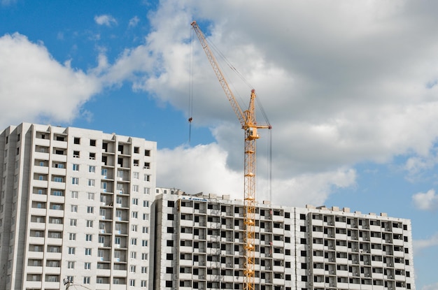 Bouw van de nieuwe gebouwen