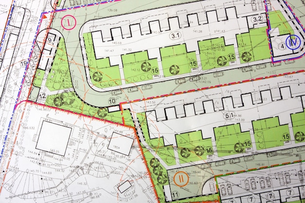 Foto bouwkundig algemeen plan