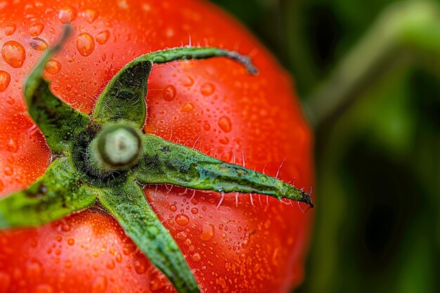 Foto boven tomaten van dichtbij