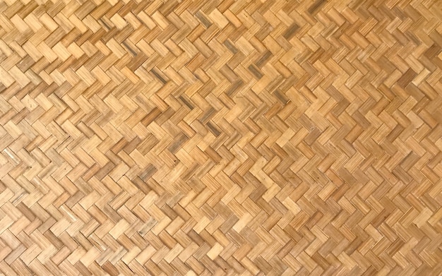 Bovenaanzicht bamboe-motieven afwisselend verticaal met horizontaal voor de achtergrond