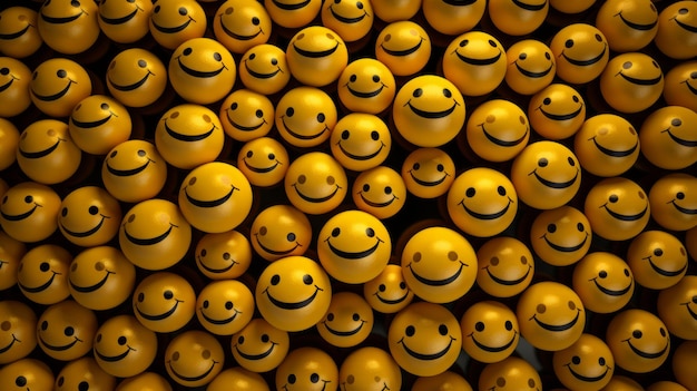 Bovenbeeld van de Smiley Emoticons Group