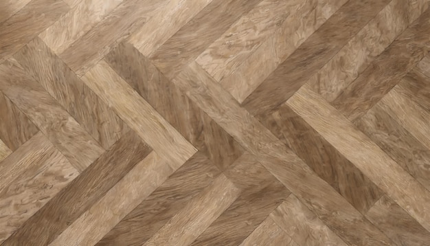Foto bovenbeeld van een parketvloer onder natuurlijk licht houten patroon met eiken textuur