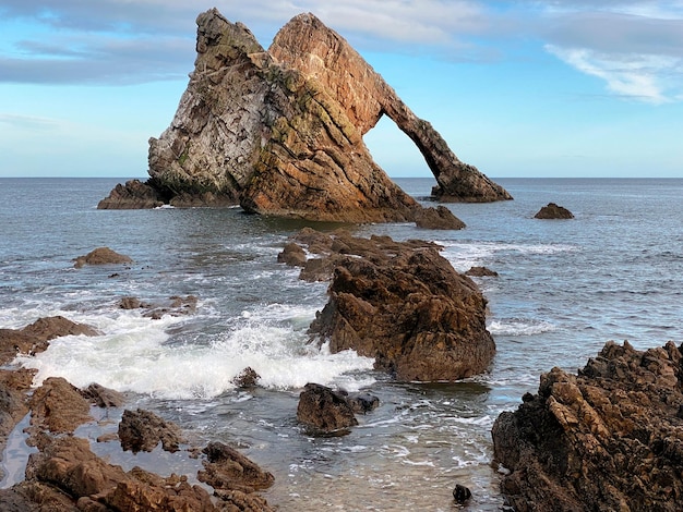 Bow Fiddle Rock Portknockie Scotland