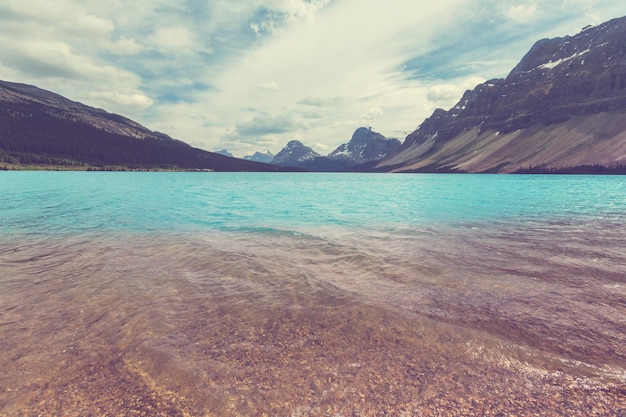 Bow Lake, Icefields Parkway, 밴프 국립 공원, 캐나다