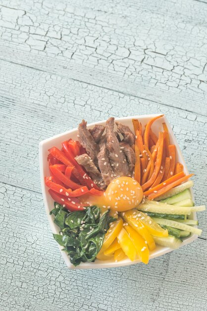 Bowl of bibimbap