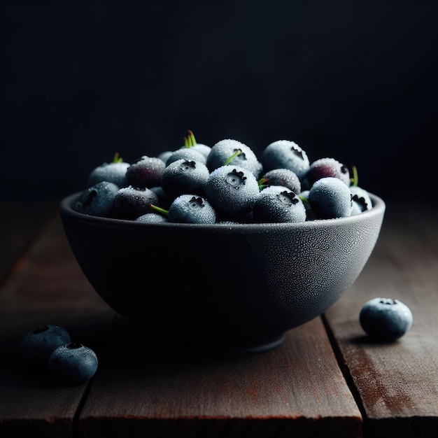 bowl of blueberries