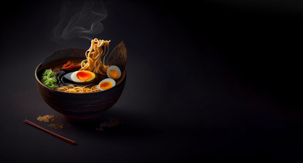 A bowl of boiled eggs with a black background