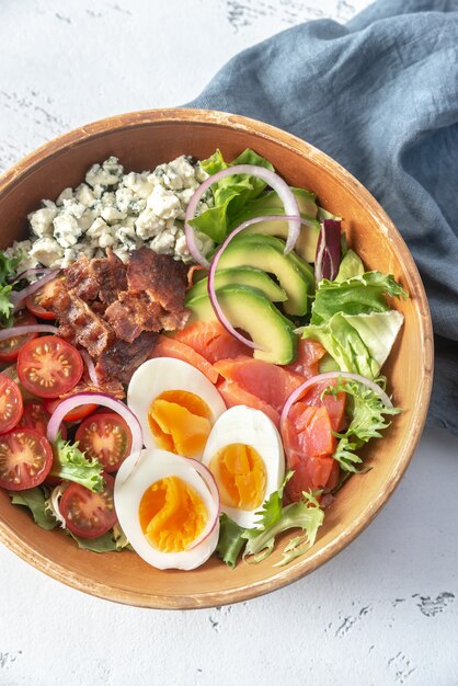 Bowl of Cobb salad