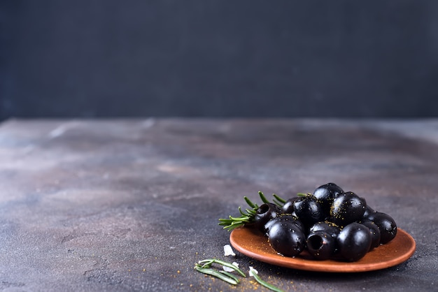 Bowl filled with olive