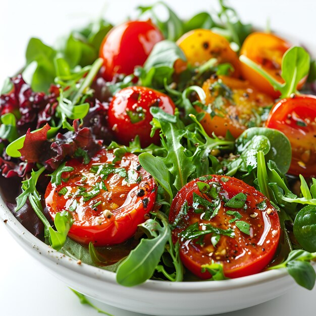 A Bowl of Fresh Healthy Vegetable Salad