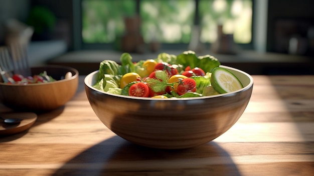 Bowl of fresh vegetables