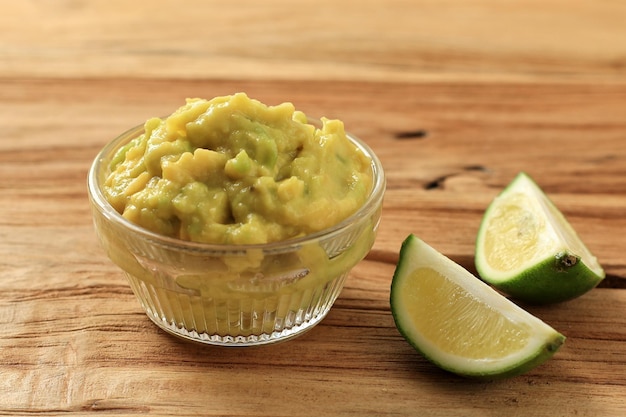 A Bowl of Guacamole Avocado Sauce