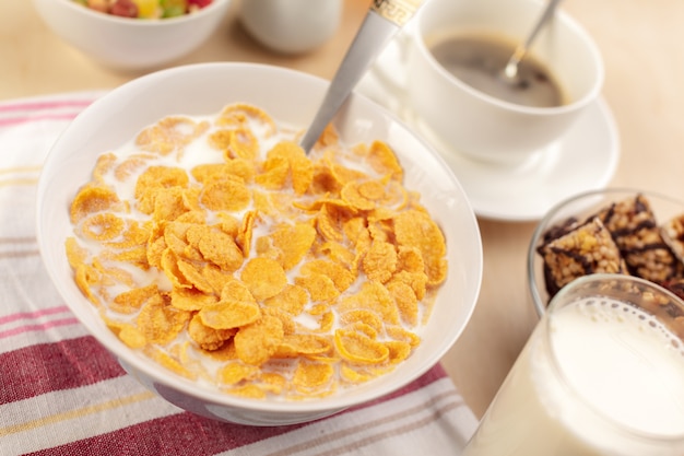 Bowl of healthy muesli