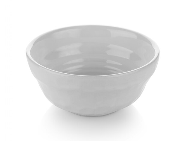 Bowl isolated on white space