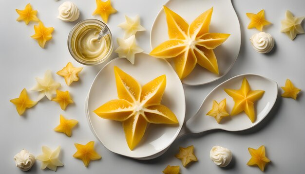 a bowl of lemons with the words quot starfish quot on it