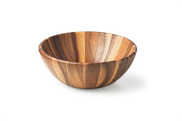 Bowl made of natural wood