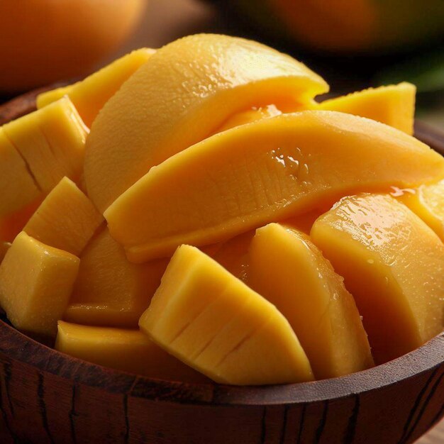 A bowl of mango