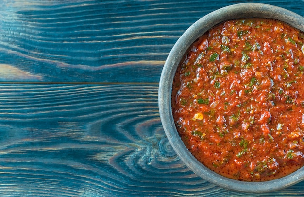 Bowl of marinara - italian tomato sauce