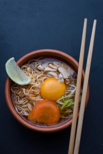 Bowl of noodle soup