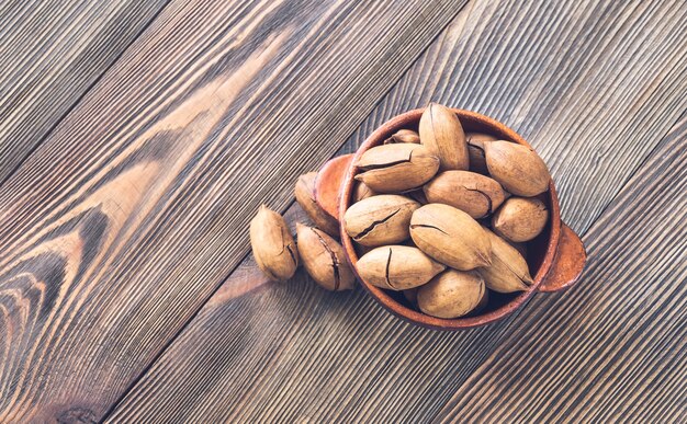 Bowl of pecans