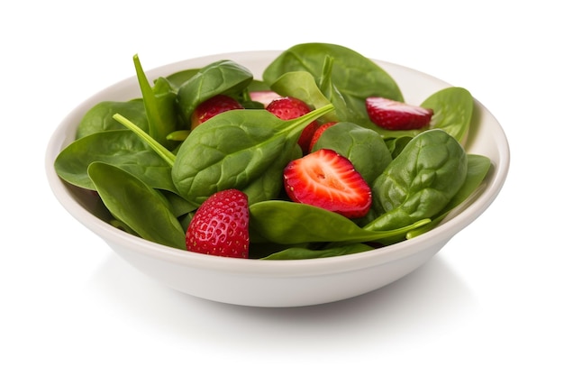 A bowl of spinach with spinach and spinach