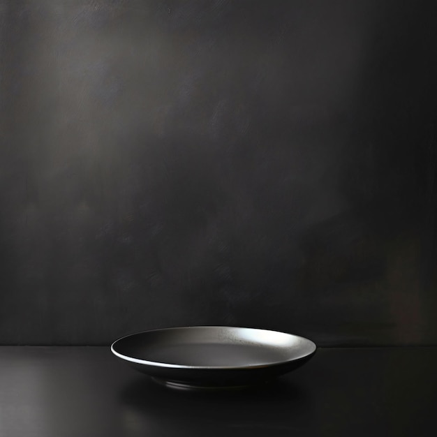 a bowl on a table with a silver bowl on it