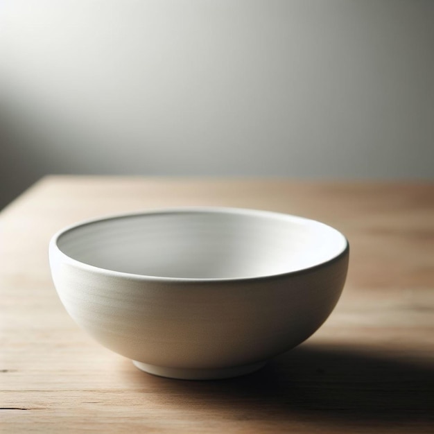 Photo a bowl on a table