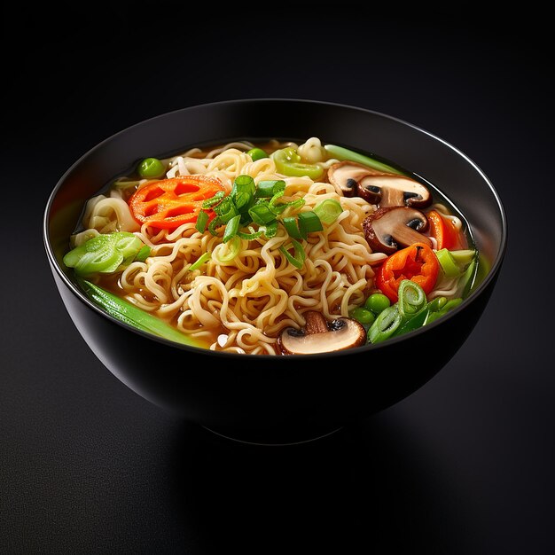 Bowl of vegetarian ramen