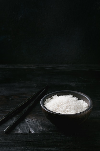 Bowl of white rice