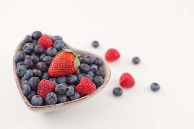 Bowl with berries 