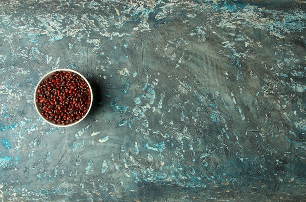 Bowl with red beans