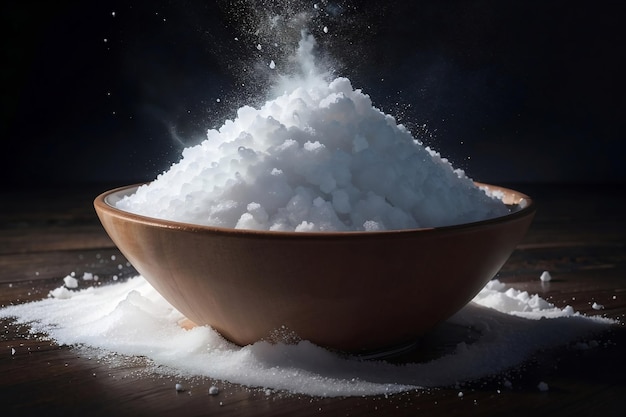 bowl with salt