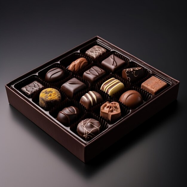 Photo box of chocolates