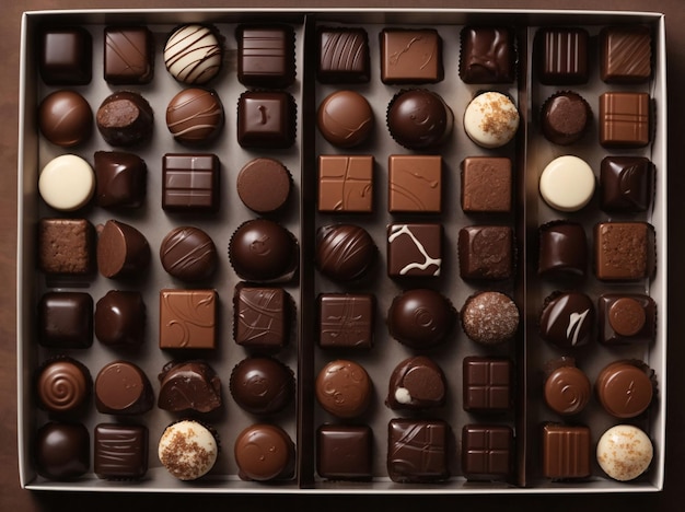 A Box of Delicious Chocolate