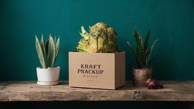 a box with the word craft written on it