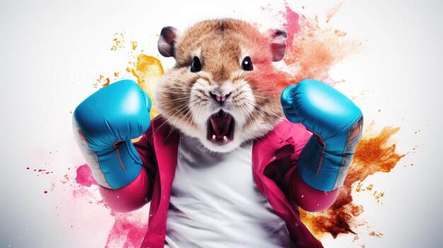 Boxer mouse art Trending HD wallpaper 8K4K2K wallpaper