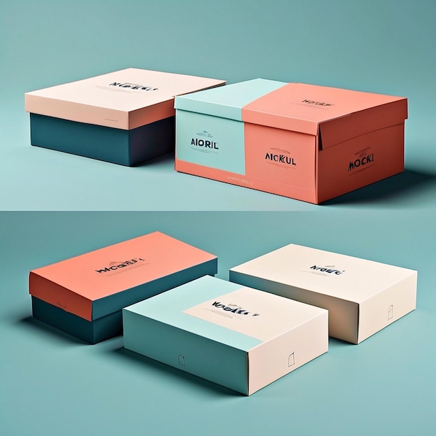 boxes mockups