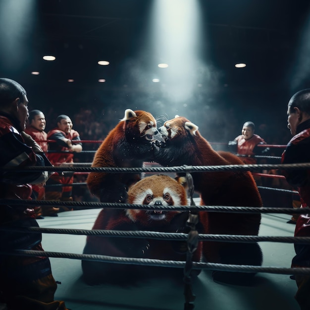 Photo boxing bears