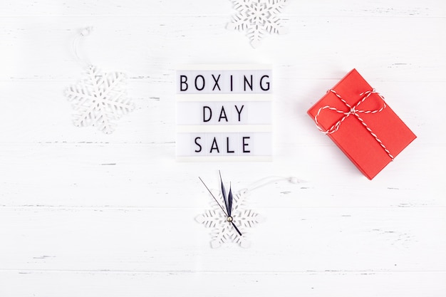 Boxing day sale seizoenspromotie